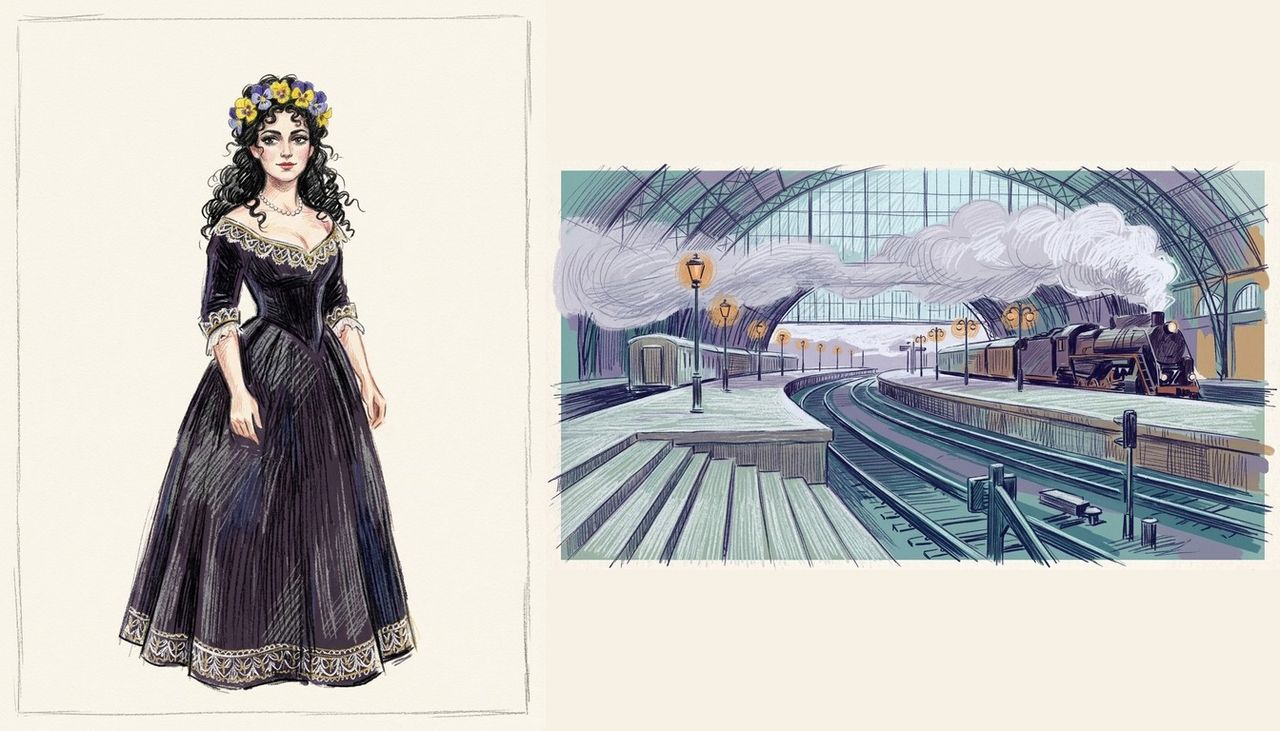 Acid pencil: Anna Karenina, the look sheet