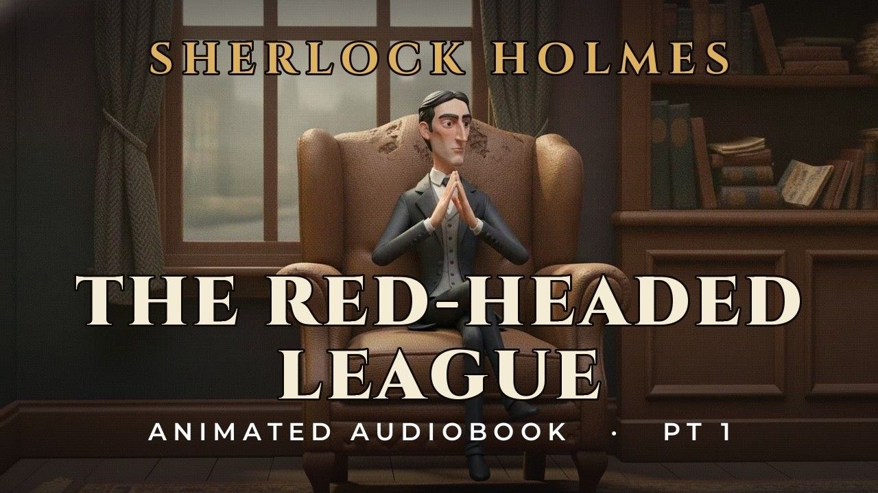 Sherlock Holmes: The Red-Headed League, Part 1, an animated audiobook