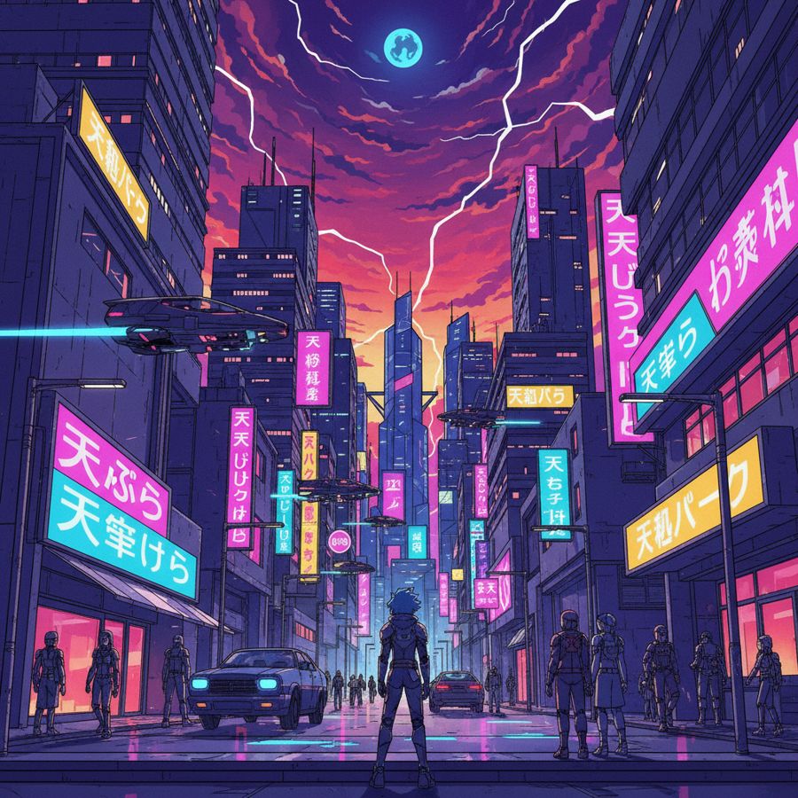 Cel shaded anime